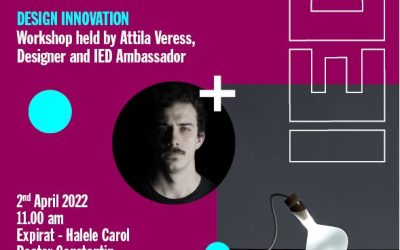 IED ORGANIZEAZĂ ÎN BUCUREŞTI UN WORKSHOP DESPRE INOVAŢIE ÎN DESIGN SUSŢINUT DE ATTILA VERESS